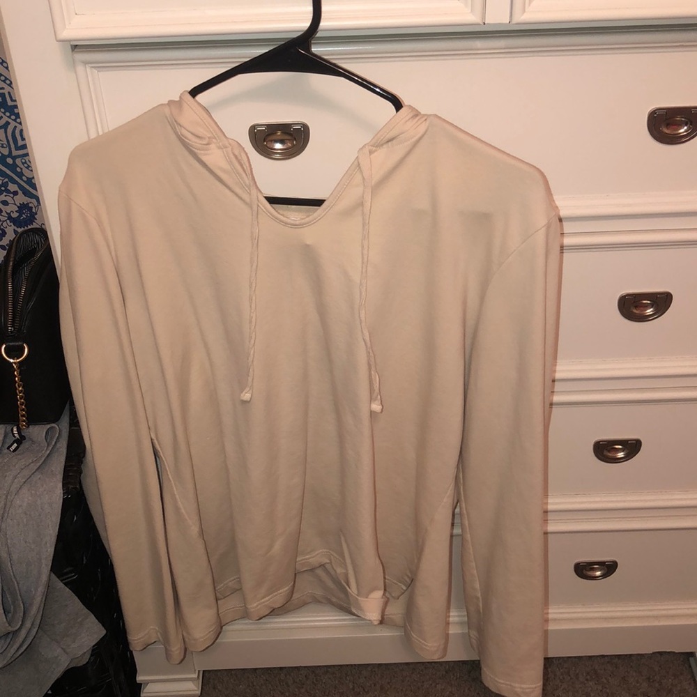 Tan hoodie
